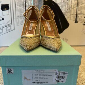 Aquazzura Asha 85 Mesh Pumps